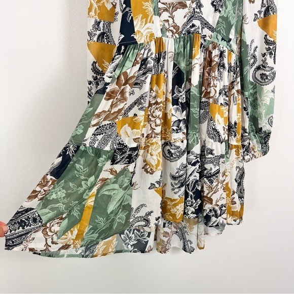 Anthropologie Tiered Boho Mini Dress - Picture 5 of 12